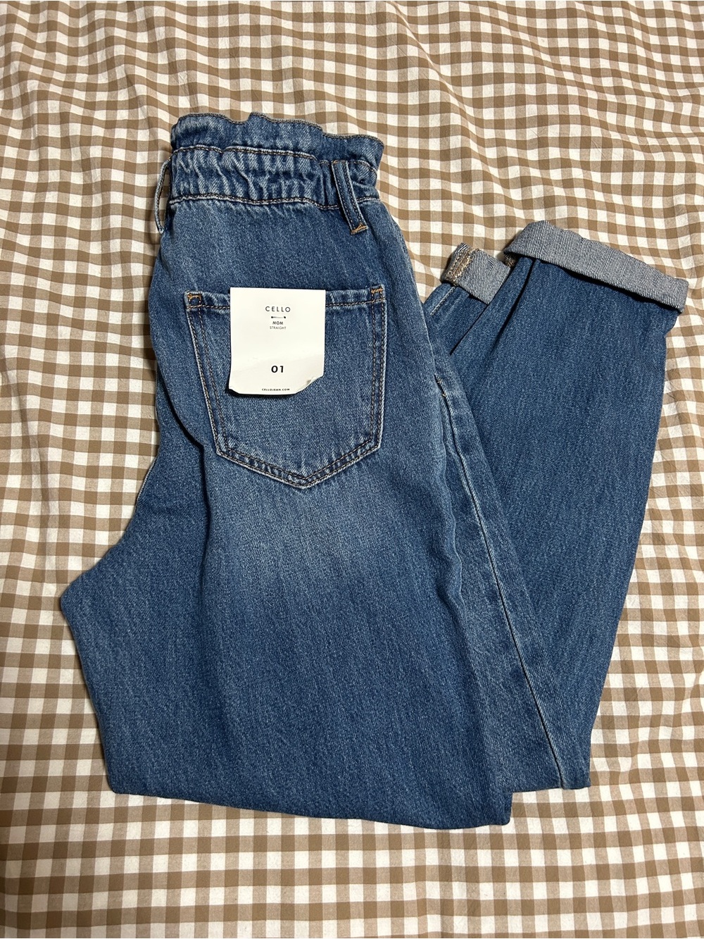 CELLO Blue mom Fit Jeans
